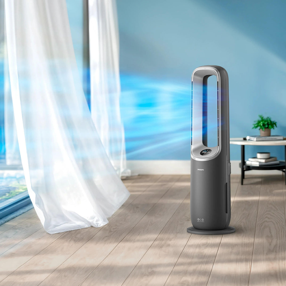 EAN 8720389019418 - Philips AMF870/15 purificador de aire 70 m² 46 dB 2200 W Plata, Gris imagen 5