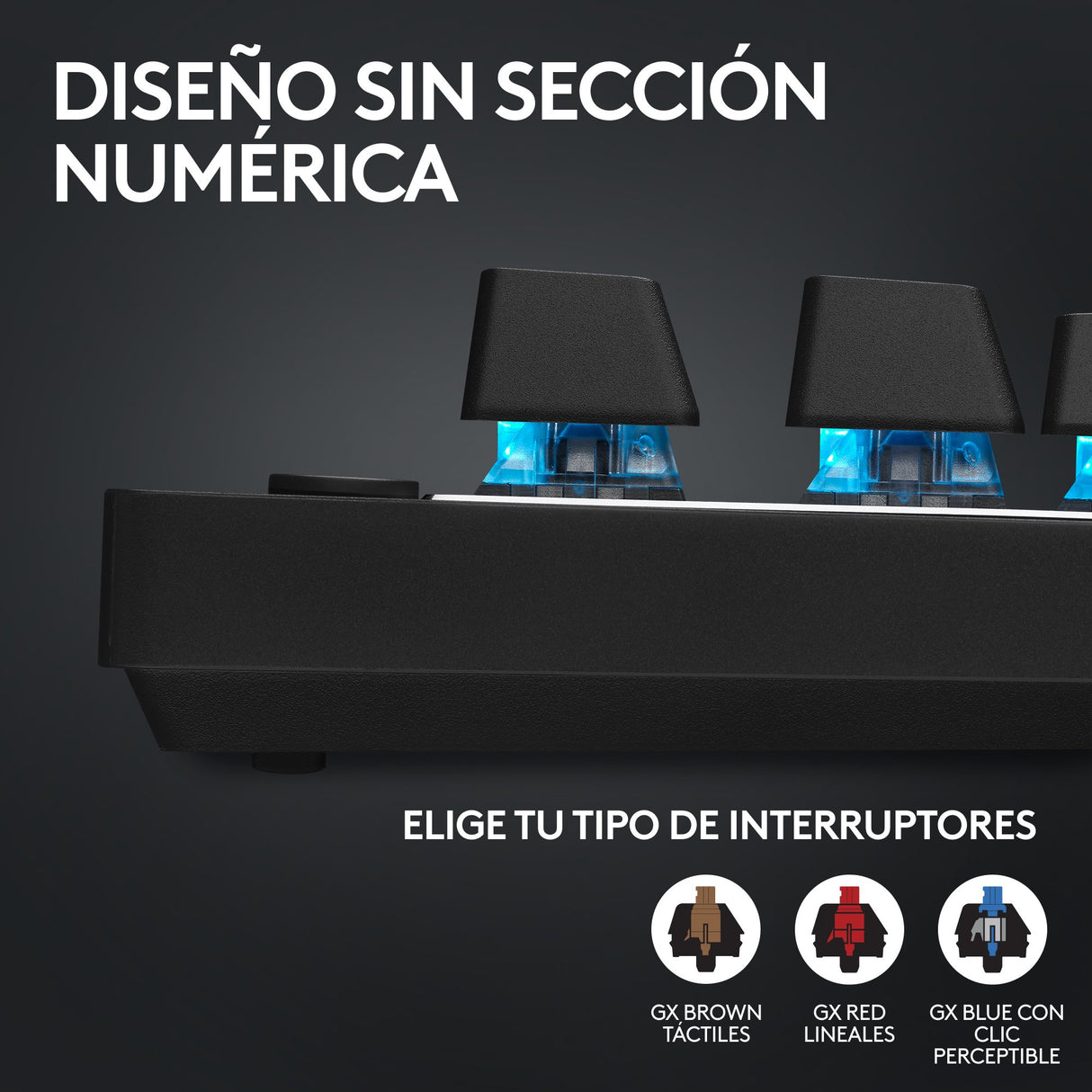 EAN 5099206113398 - Logitech G 920-012129 teclado Juego RF Wireless + Bluetooth QWERTY Español Negro imagen 10