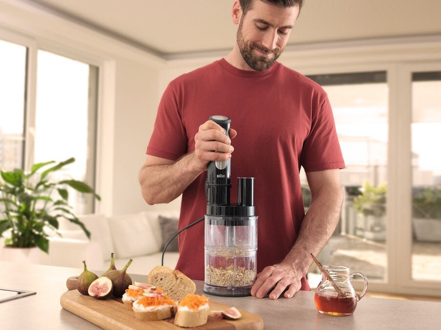 Braun Multiquick 5 Pro Mq55755m, Stabmixer Con 25 Geschwindigkeitsstufen