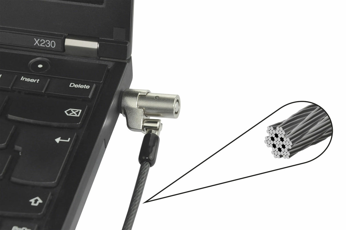 EAN 7640158667200 - DICOTA D31540 cable antirrobo Negro 2 m imagen 4