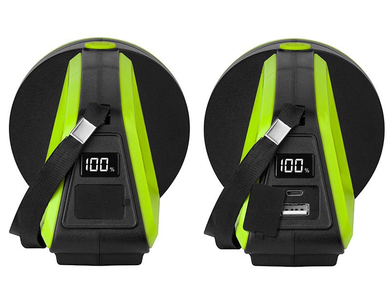 Tracer Flashlight 3600mah Verde With Power Bank