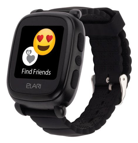 Smartwatch Infantil Elari Kidphone 2g Talla Infantil 1.4" Táctil Ips Usb C Botón Sos Función Zonas Seguras 450 Mah Negro