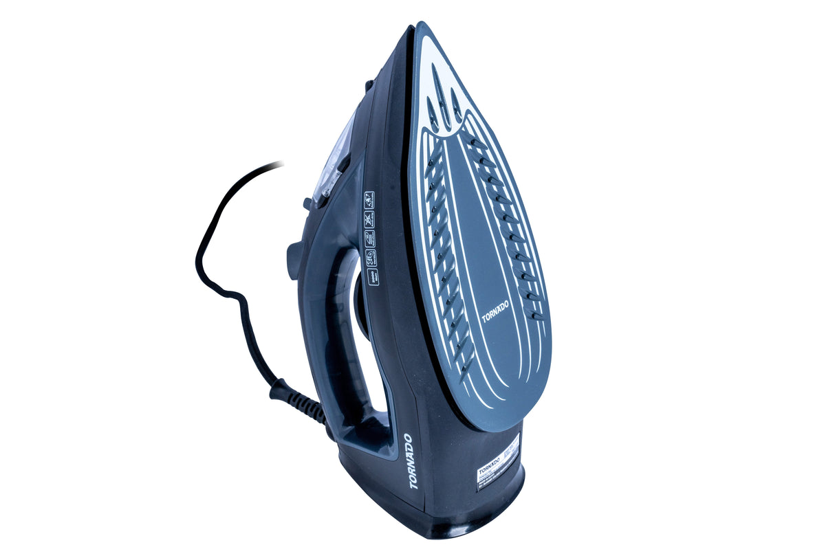 Tornado Tst-2000g Plancha A Vapor Suela De Cerámica 2000 W Negro, Gris