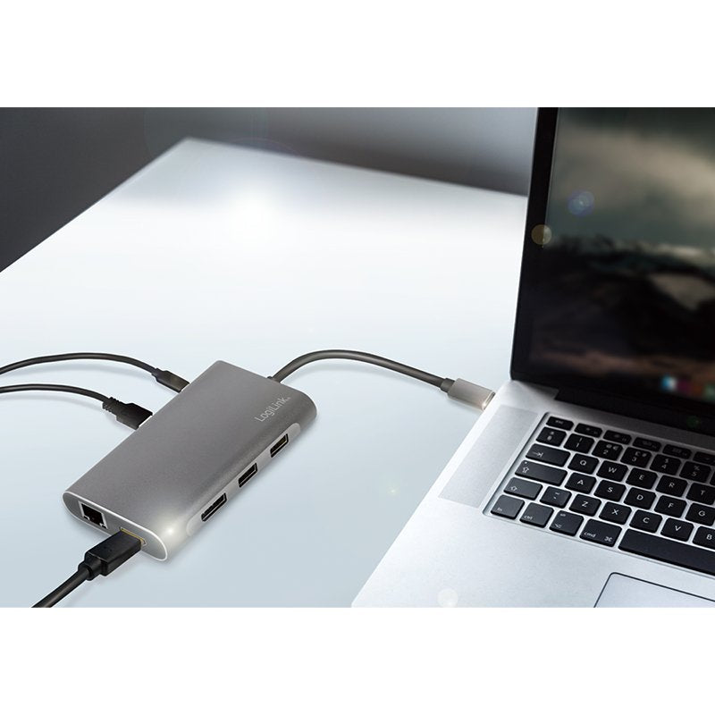 Docking Station Usb-C 3.2 Gen 1 Ua0382 Logilink