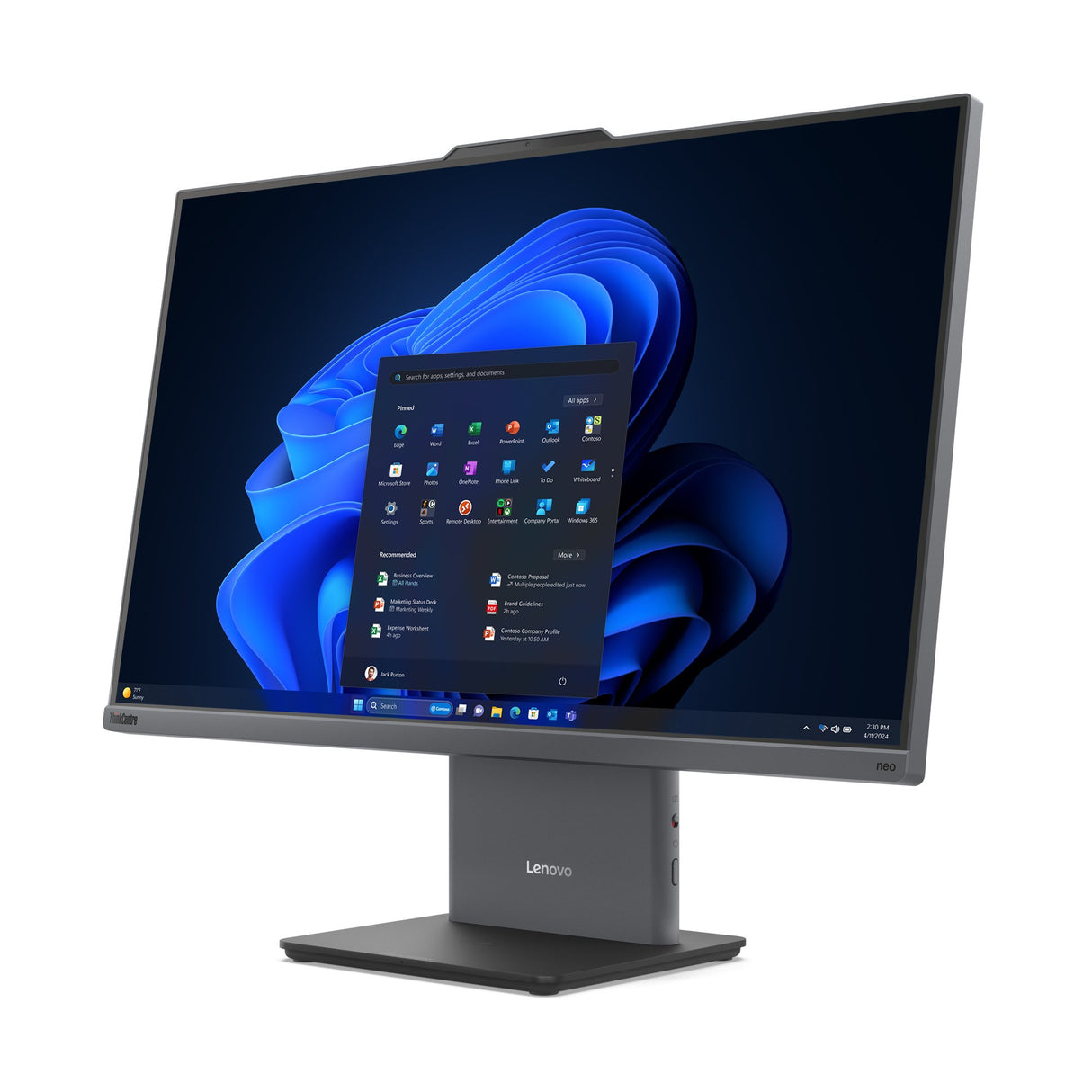 EAN 197530805738 - Lenovo ThinkCentre neo 50a 27 Gen 5 Intel® Core™ i3 i3-1315U 68,6 cm (27") 1920 x 1080 Pixeles PC todo en imagen 8