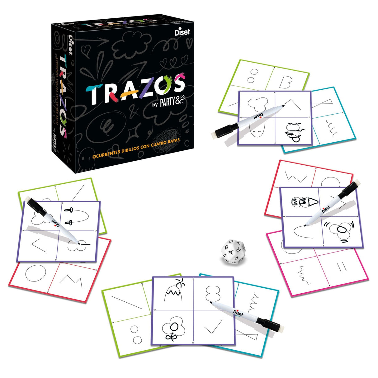 Juego De Mesa Party & Co. Trazos Pegi 8