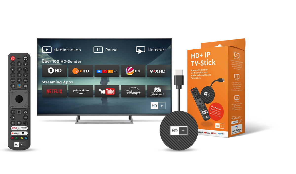 EAN 4260155560408 - HD+ 22025 adaptador Smart TV HDMI 4K Ultra HD Android Negro imagen 7