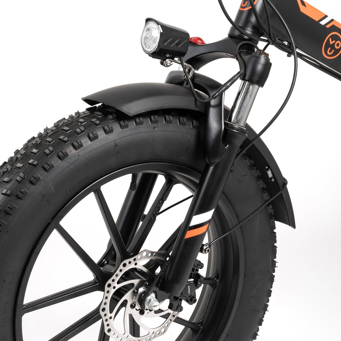 Youin Bk1201 Bicicleta Eléctrica Negro, Naranja Aluminio 20 50,8 Cm (20") 27 Kg