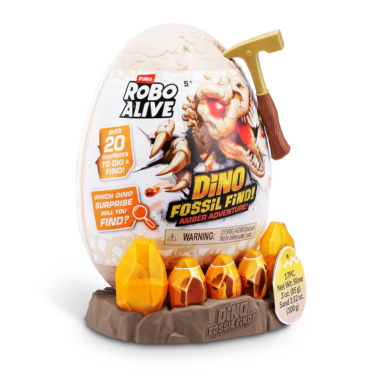 Zuru Robo Alive - Fossil Find Amber Adventure 71153