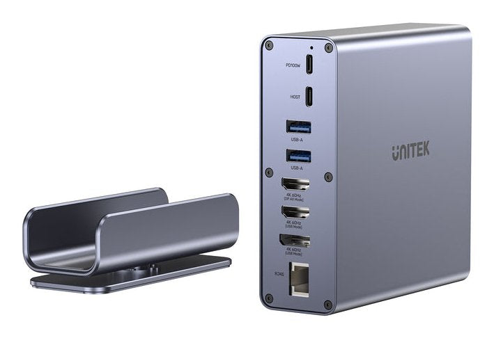 Unitek D1135agy01 Universal Dock Station Displaylink 4k X3