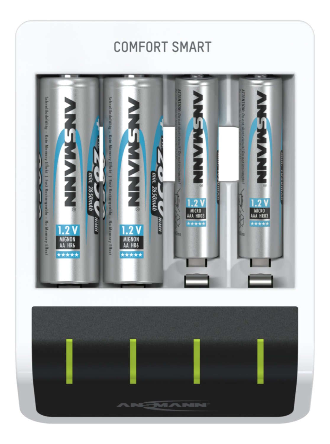 EAN 4013674161102 - Ansmann Comfort Smart cargador de batería Pilas de uso doméstico USB imagen 3