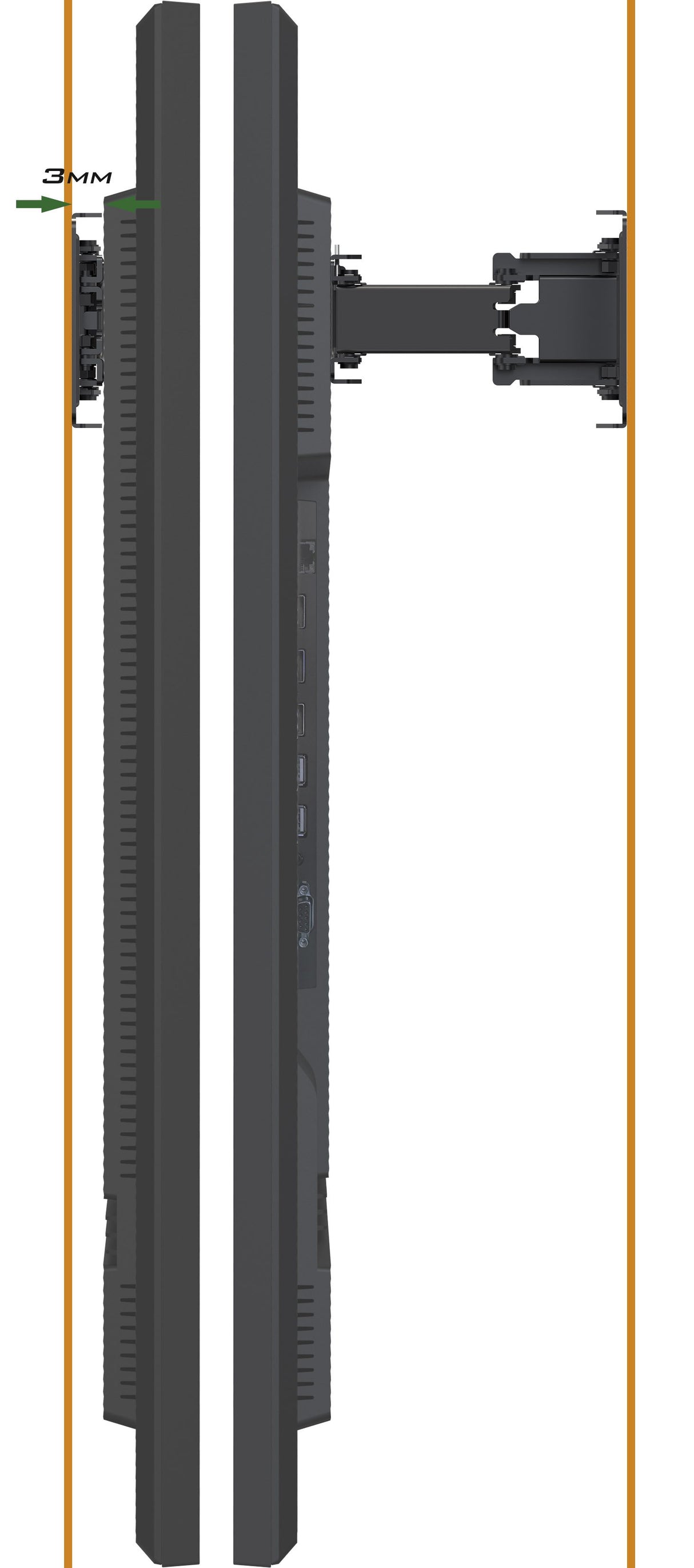 EAN 4948570033324 - iiyama MD-WM0001 soporte para pantalla de señalización 165,1 cm (65") Negro imagen 10