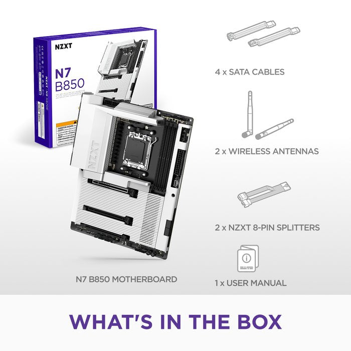 EAN 5056547207278 - NZXT N7 B850 AMD B850 Zócalo AM5 ATX imagen 3