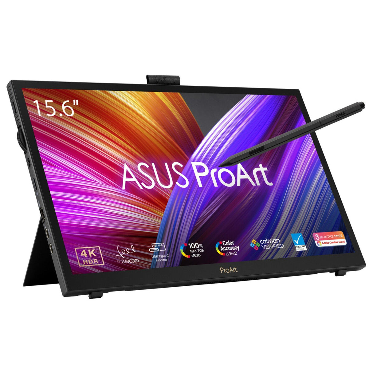 EAN 4711081710554 - ASUS ProArt PA169CDV pantalla para PC 39,6 cm (15.6") 3840 x 2160 Pixeles 4K Ultra HD LCD Pantalla táctil imagen 1