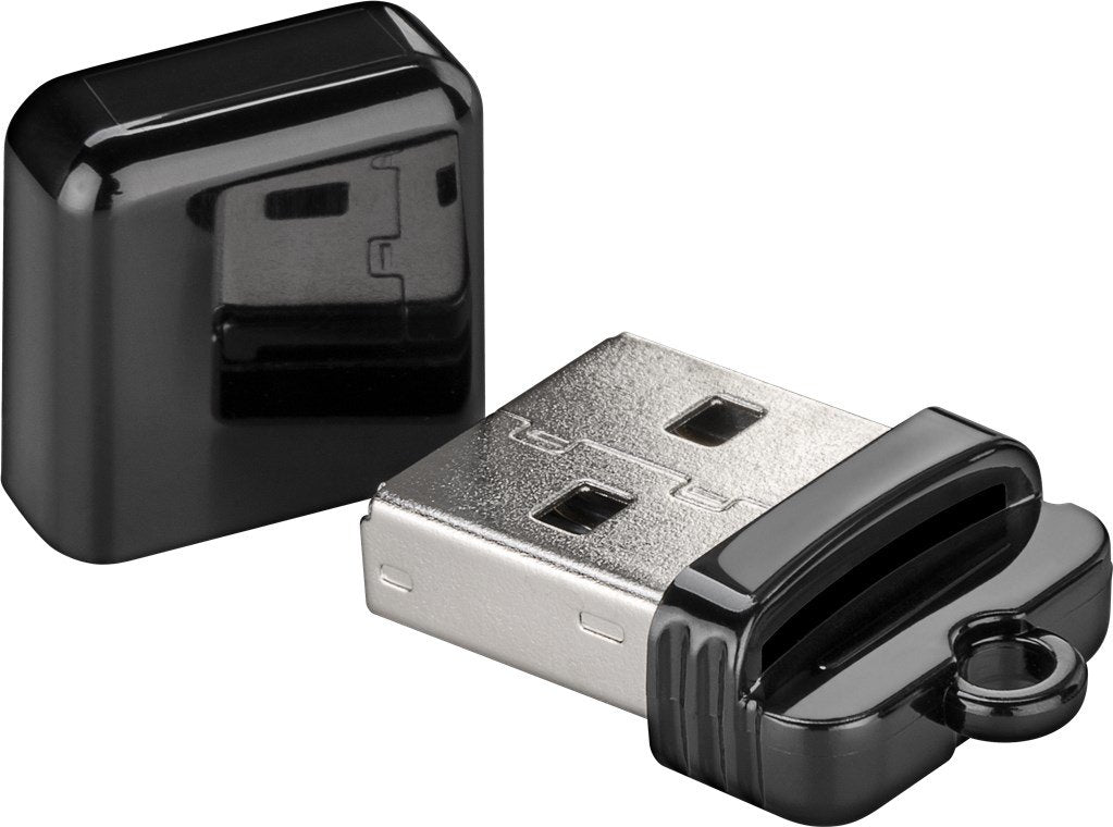 Lector De Tarjetas, Usb 2.0, Micro Sd Y Sd Nano Negro