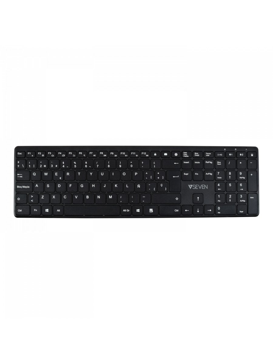 EAN 0662919107456 - V7 KW550ESBT teclado Universal USB + Bluetooth imagen 1