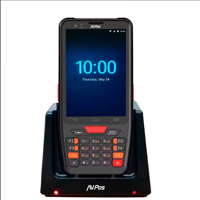 EAN 0733968990501 - AVPos AVP-DC45 ordenador móvil de mano 10,2 cm (4") 800 x 480 Pixeles Pantalla táctil 240 g Negro imagen 2