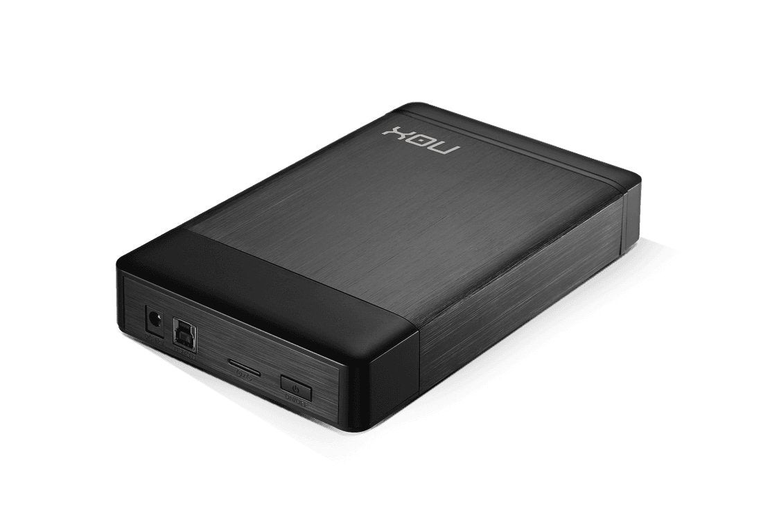 Nox Caja Externa 3.5" Usb 3.0 Lite 3.5 Negro Incluye Adaptador Corriente Nxlitehdd35