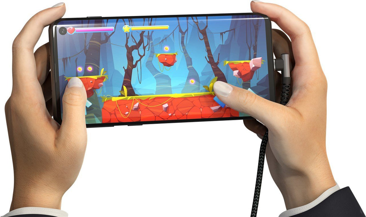 Goobay 64659 Cable Usb 1 M Usb 2.0 Usb C Negro, Gris