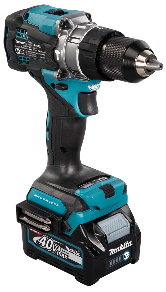 EAN 0088381894067 - Makita HP001GD201 taladro 2600 RPM Sin llave 2,7 kg Negro, Turquesa imagen 7