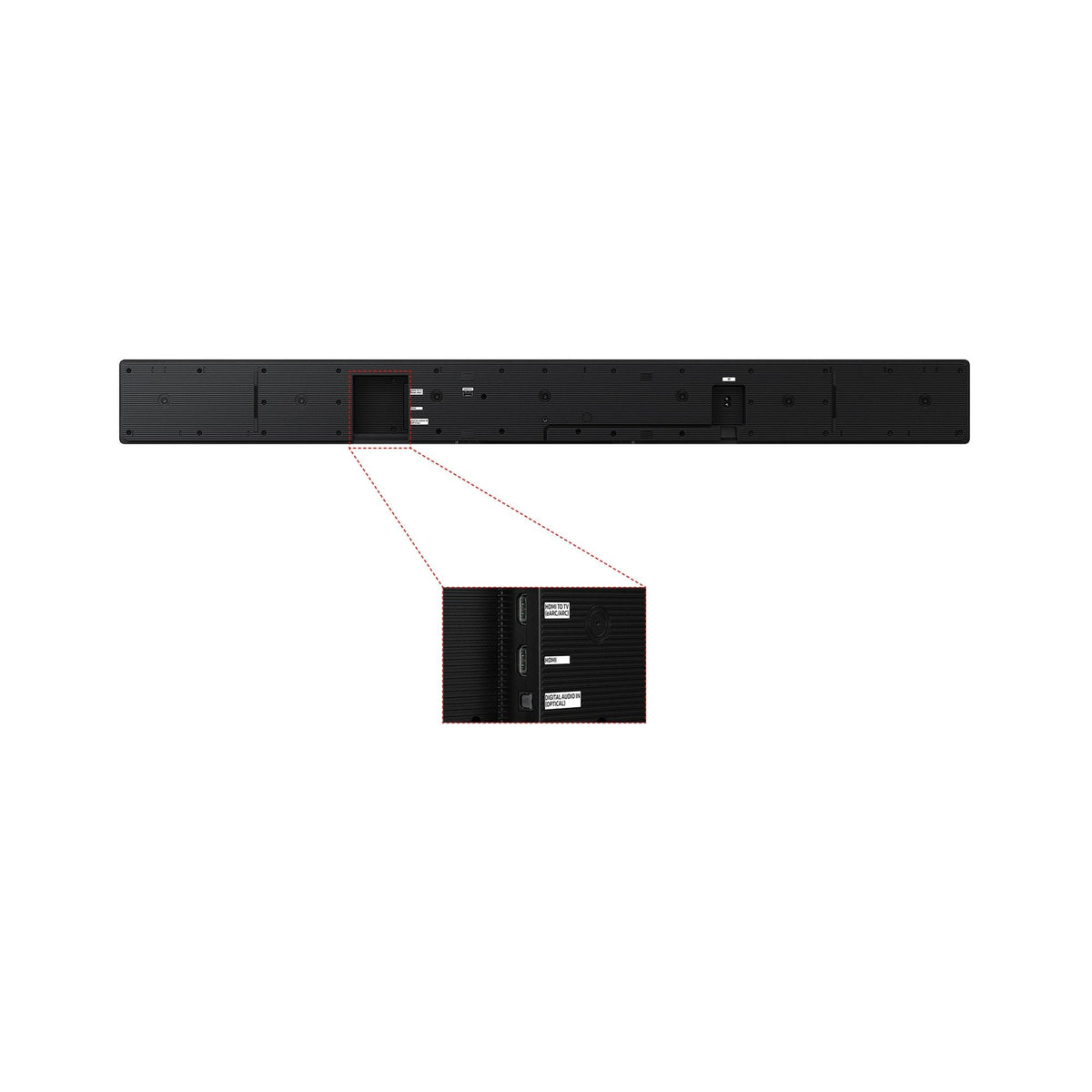 Barra De Sonido Samsung Hw Qs90h Xc Bluetooth Inalámbrico 330 W Samsung Smartthings Negro