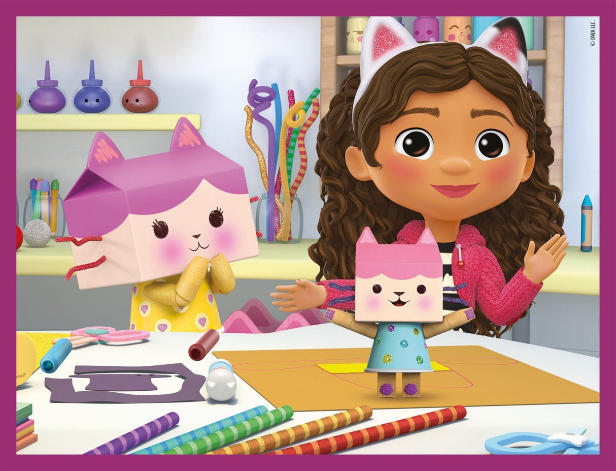 Puzzle Cubo La Casa De Muñecas De Gabby 12pzs