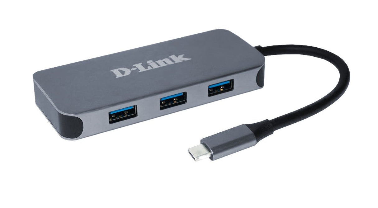 EAN 0790069468629 - D-Link DUB-2335 base para portátil y replicador de puertos Alámbrico USB Tipo C Gris imagen 1