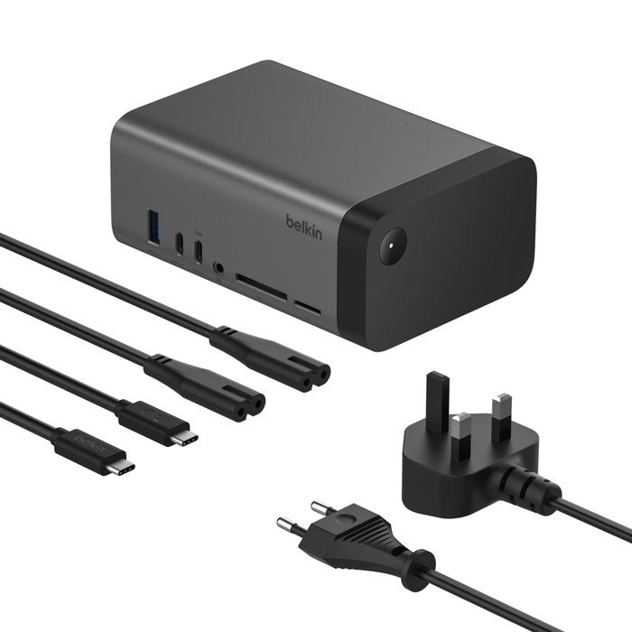 Estacion De Carga Usb-C Belkin 150w Inc020kqsgy 11 Ptos De Alimentacion, Datos, Video, Audio, Ethethernet