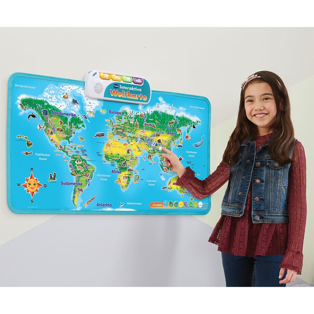 Vtech Interactive World Map, Learning Fun 80-615704