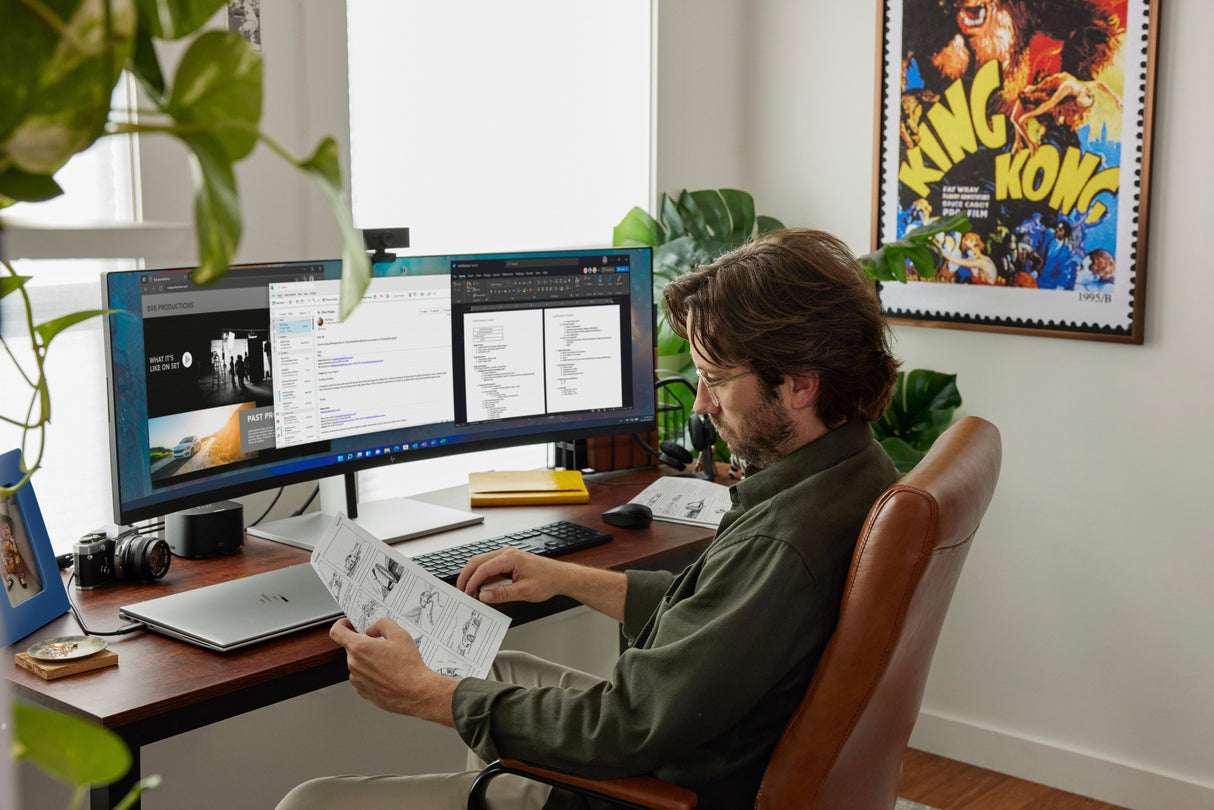 EAN 0196548822683 - HP 710 Rechargeable Silent Mouse ratón Oficina Ambidextro RF Wireless + Bluetooth 3000 DPI imagen 13