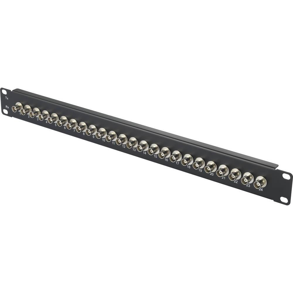 Renkforce Rf-4541184 - Bnc - Negro - Montaje En Rack - 1u - 482.6 Mm - 44.5