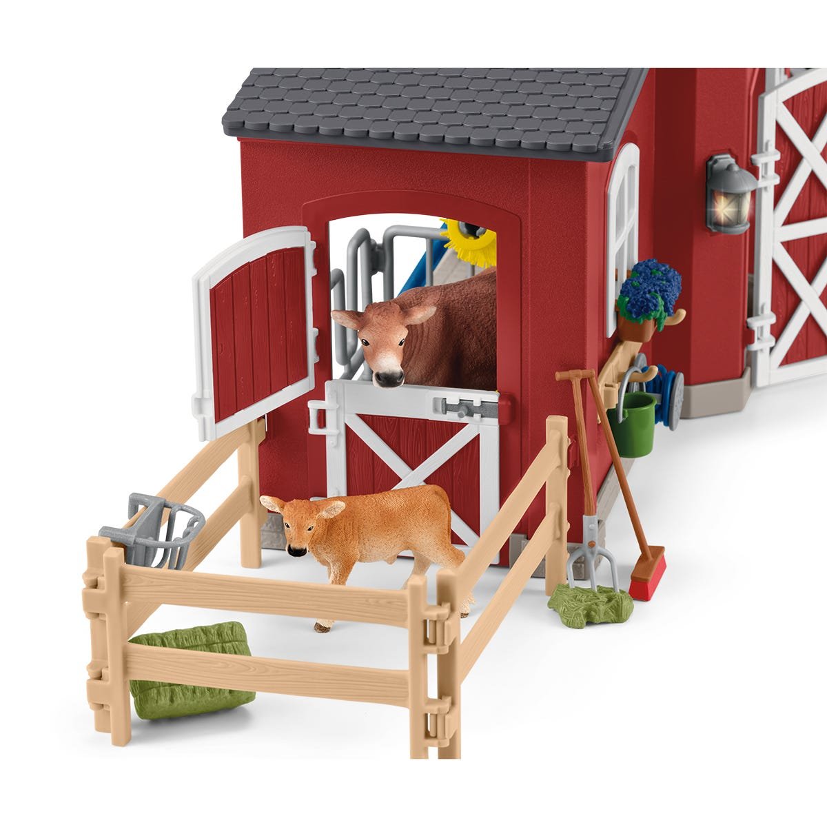 Schleich Farm World Gran Granja Con Animales Y Accesorios