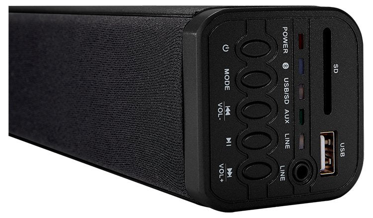 Thomson Barra De Sonido + Sub 2.1 Bt 5.0 200w Negro Sb250bt