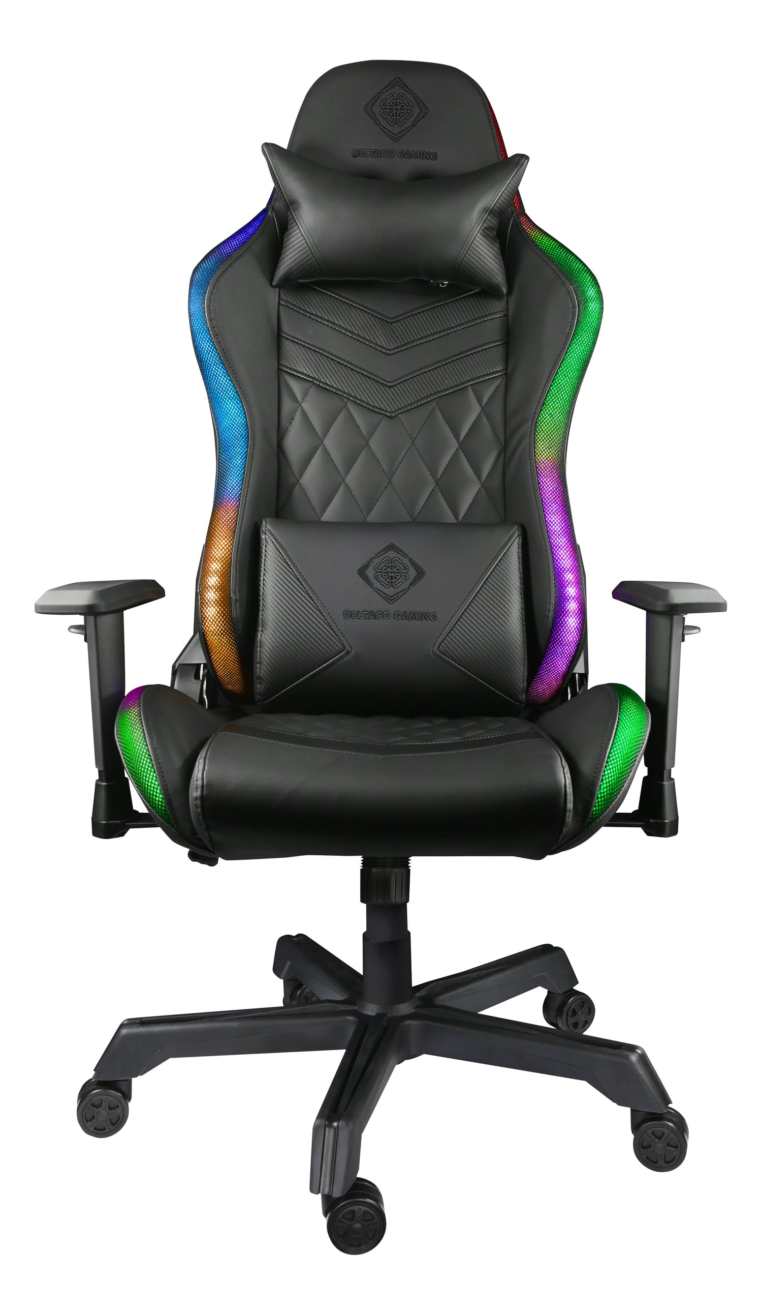 Deltaco Gaming Silla De Gaming Rgb Pch90  Silla Gamer Con Reposabrazos