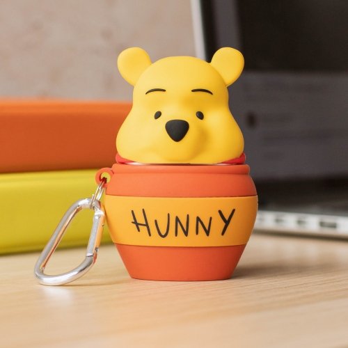 Thumbsup! Funda Powersquad Airpods "Pooh" Silicona 3d