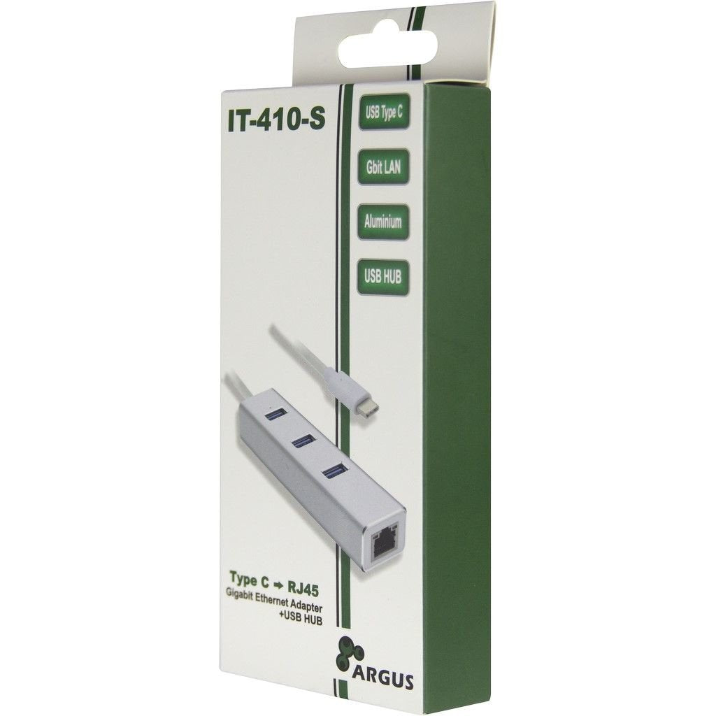 EAN 4260455644181 - Inter-Tech Argus IT-410-S USB 3.2 Gen 1 (3.1 Gen 1) Type-C Gris imagen 2