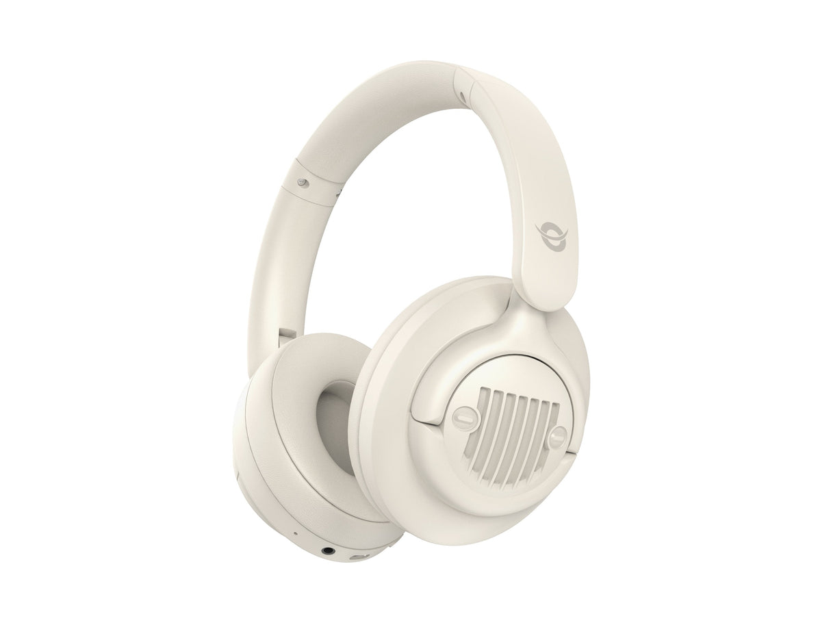 Auriculares Conceptronic Alvah02c Inalámbrico Y Alámbrico Diadema Música Bluetooth Crema De Color