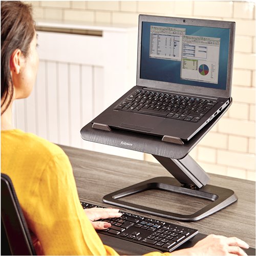 EAN 0043859751464 - Fellowes 8064301 soporte para ordenador portátil Negro 48,3 cm (19") imagen 7