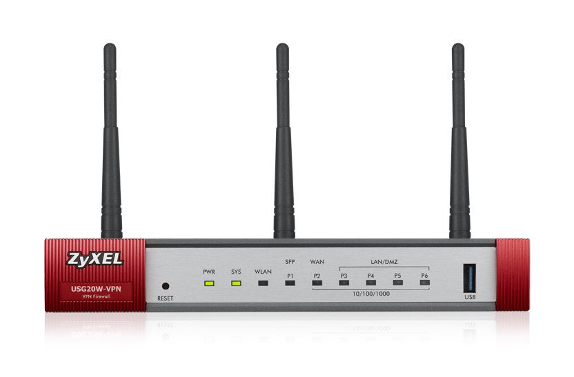 Router Vpn Zyxel Usg 20w-Vpn 5 Port Giga 15 Vpn