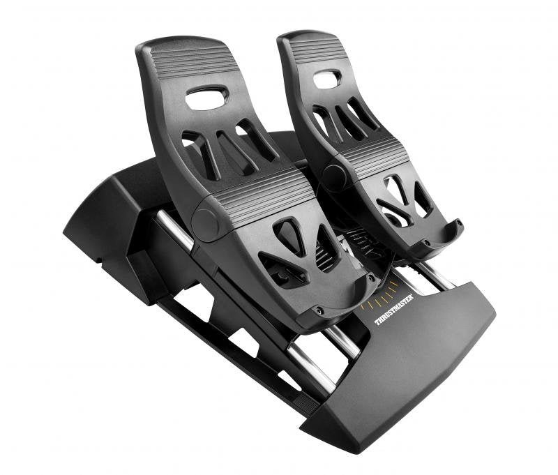 Pedales Thrustmaster T.Flight Rudder Pc, Ps4, Alámbrico, Aluminio, Negro