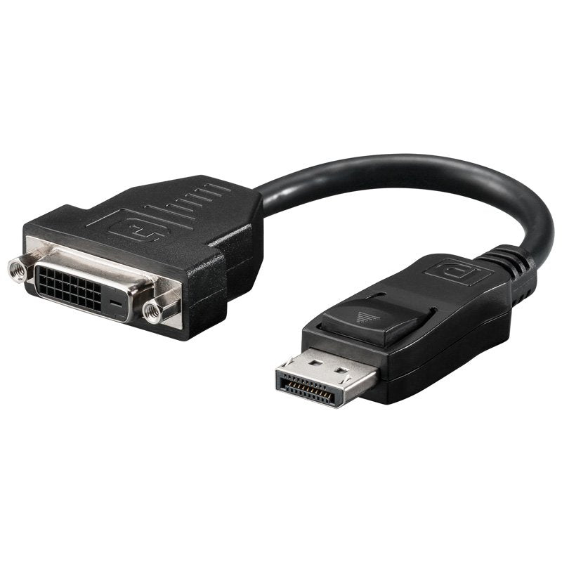 Goobay Adaptador Displayport -> Dvi-D Cable 1.2, 0,20m Negro