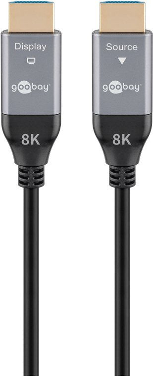 Cable Hdmi A-A 50 Metros Optico Activo 8k 60hz  48gbps Cable Aoc Goobay