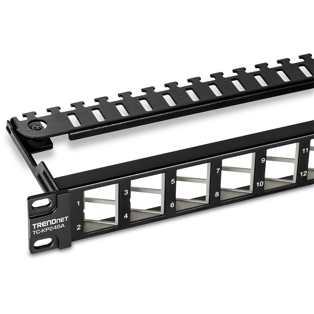 Trendnet Patchpanel 24-Port Vacío, Abgew Keyst Geschir 19" 1u