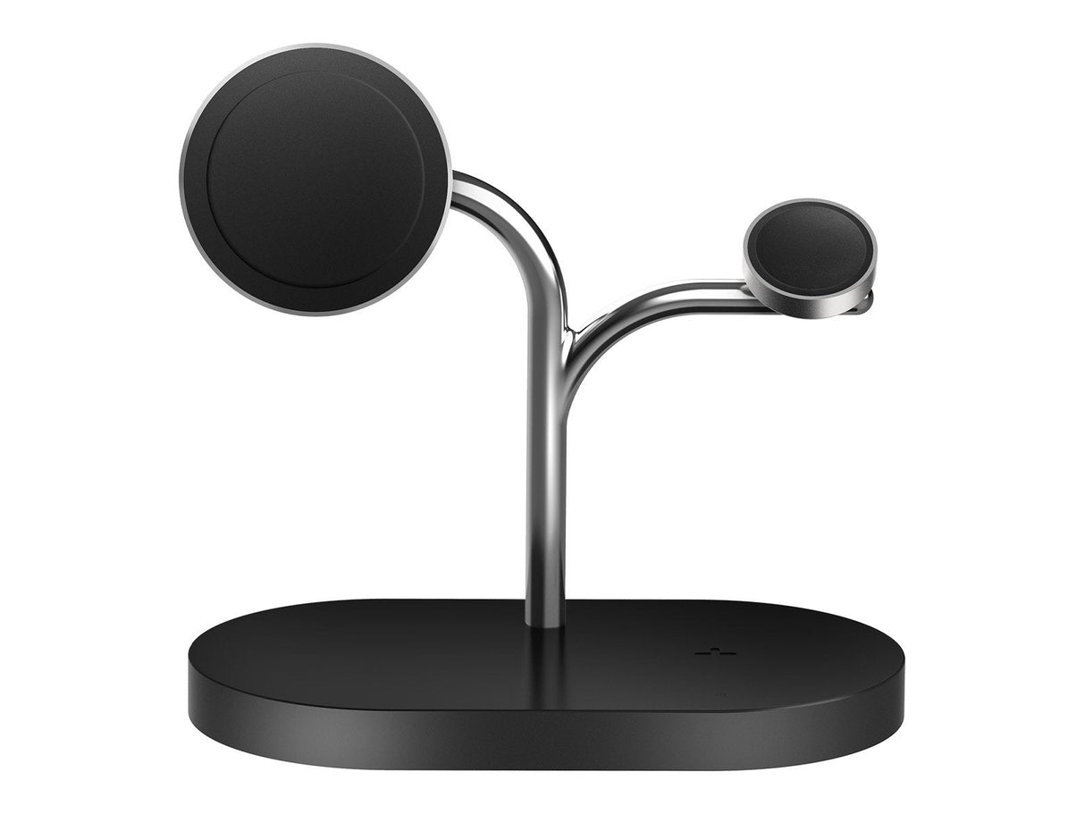 Cargador Samsung Gp-Pwu024wiabw Cargador Auriculares, Smartphone, Reloj Inteligente Negro, Plata Usb Cargador Inalámbrico Interior