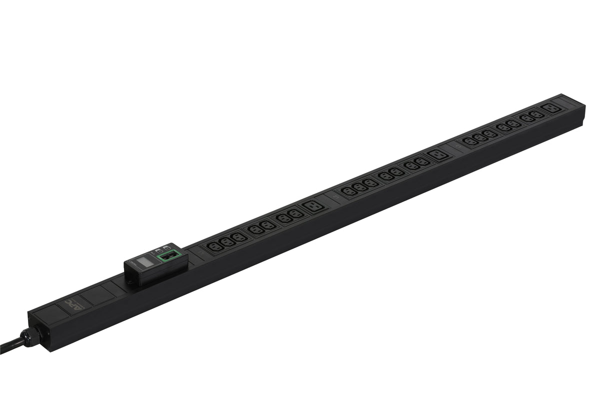 Apc Easy Metered Rack Pdu Epdu1216m Unidad De Distribución De Potencia (Montaje En Bastidor) Ca 400 V 11000 Va Trifásico Ethernet Input: Iec 60309 3p+N+Pe Conectores De Salida: 24 (21 X Iec 60320 C13 3 X Iec 60320 C19) 0u 1.98 M Cable