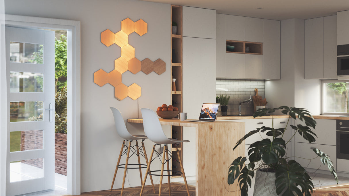 Panel Led Nanoleaf Elements Hexagons Starterkit 13pk