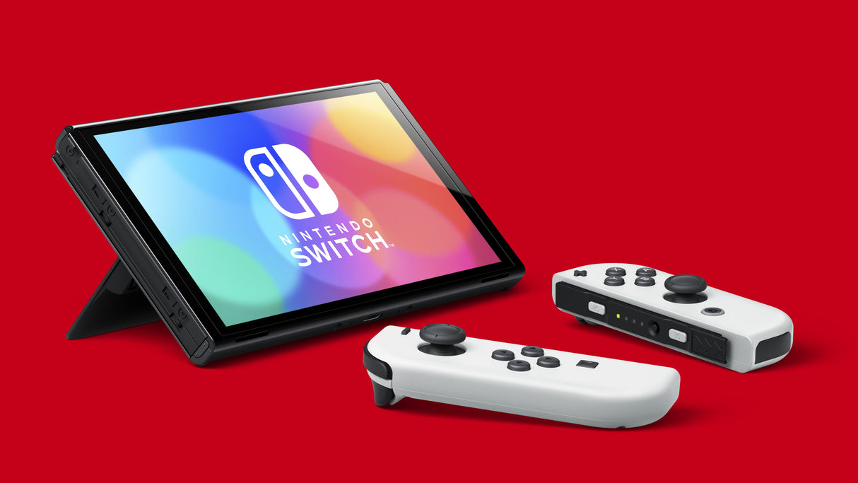 EAN 45496883386 - Nintendo Switch OLED videoconsola portátil 17,8 cm (7") 64 GB Pantalla táctil Wifi Negro, Blanco imagen 16