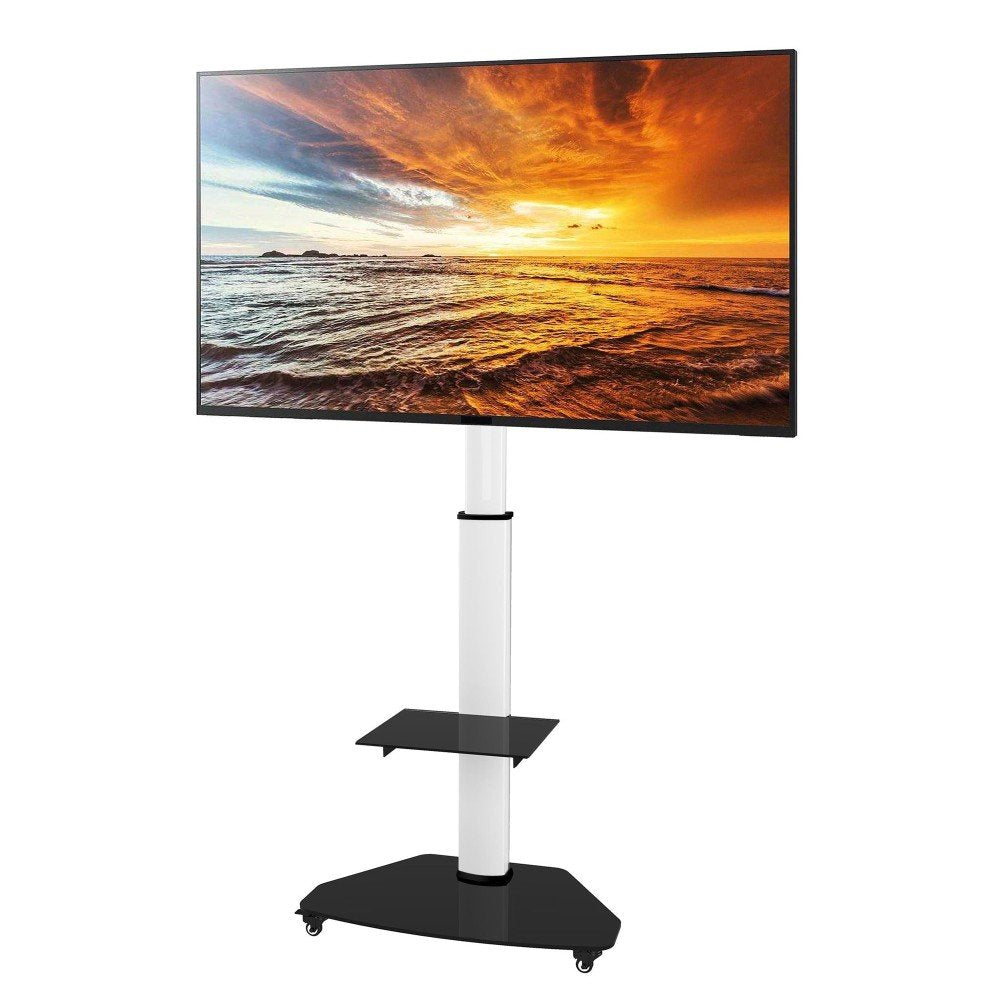 Techly Ica-Tr3wh Soporte Para Pantalla De Señalización 177,8 Cm (70") Blanco