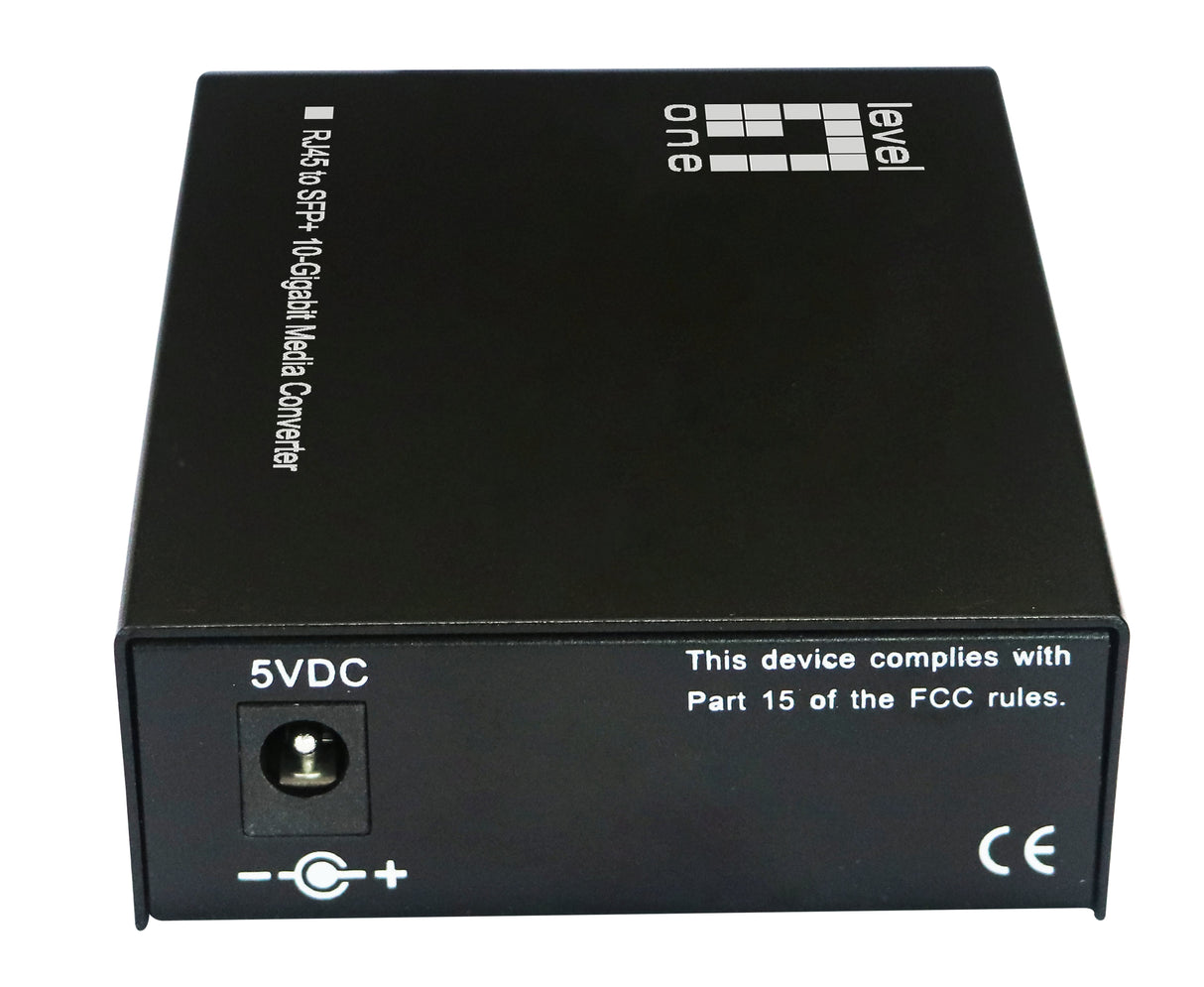 EAN 4015867236758 - LevelOne GVT-2051 convertidor de medio 10000 Mbit/s Negro imagen 4
