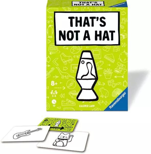 Ravensburger Eso No Es Un Sombrero - Cultura Pop, Juego De Memoria 22589